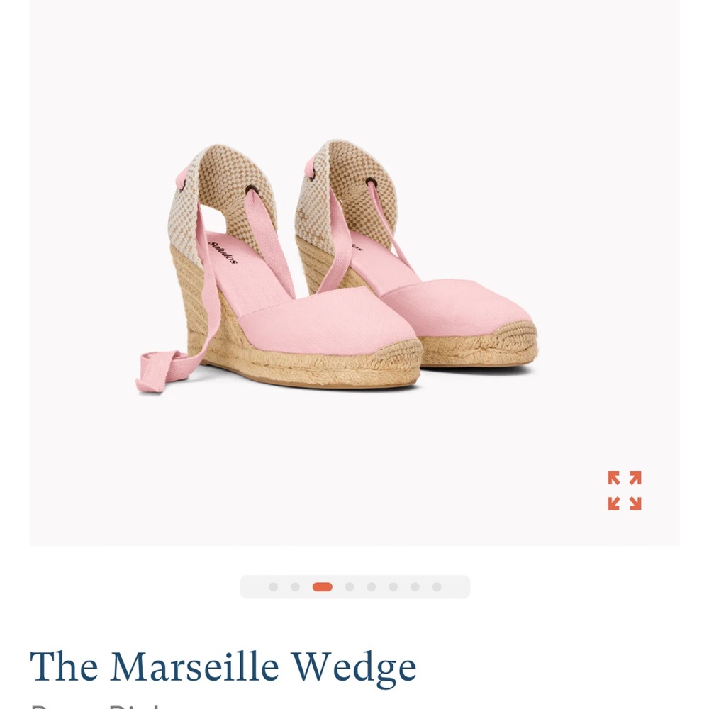 Soludos pink Marseille espadrille